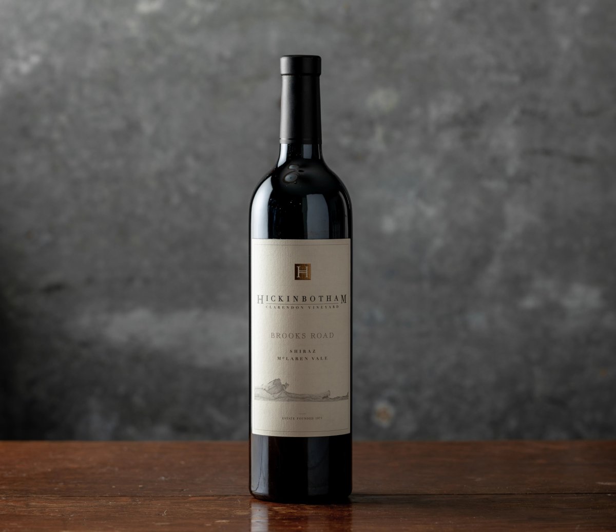 Single bottle of 2013 Hickinbotham Brooks Road Shiraz