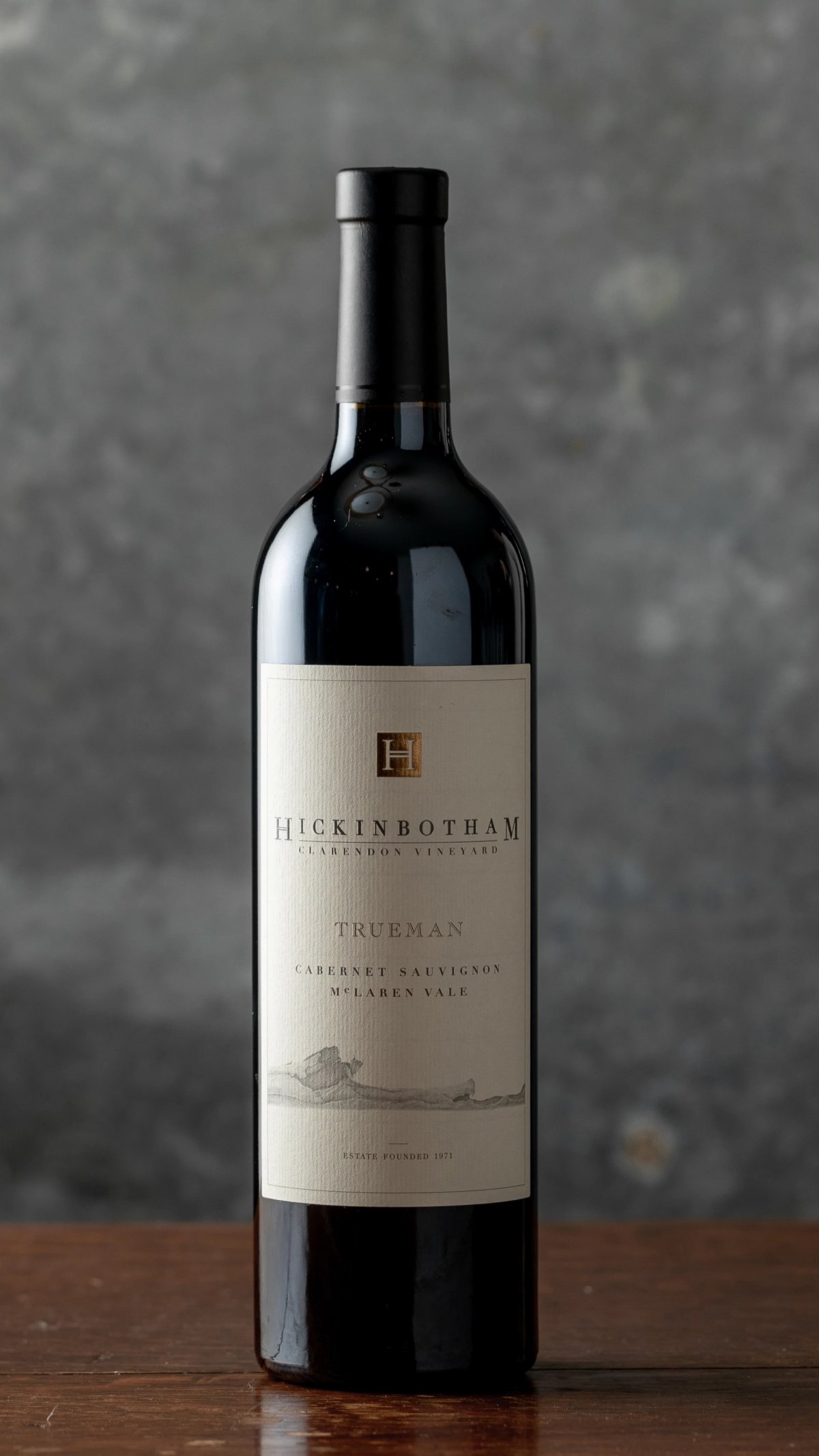 Single bottle of 2013 Hickinbotham Trueman Cabernet Sauvignon